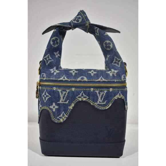 Louis Vuitton Nigo Japanese Cruiser Denim Blue LV Made Shoulder Crossbody Bag - Picture 3 of 12